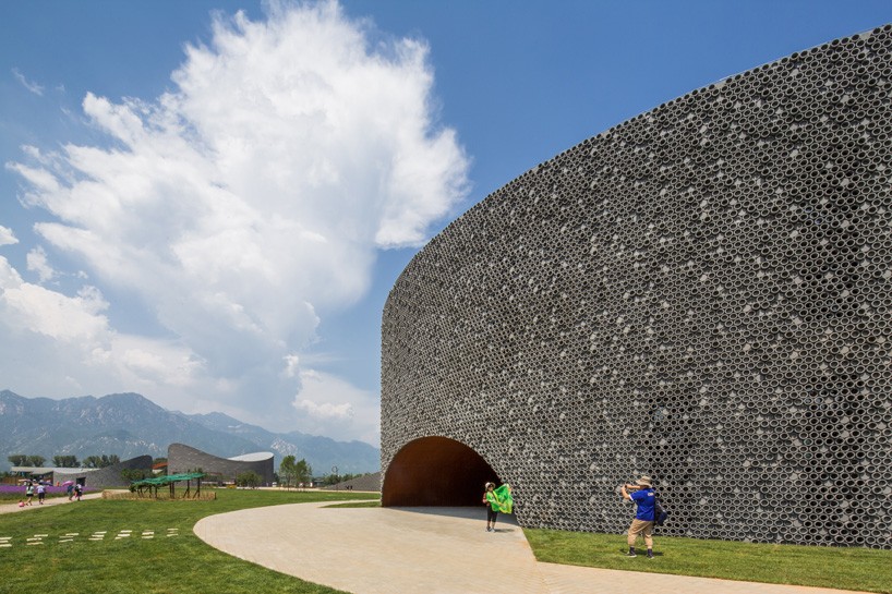 archea associati yanqing grape expo china designboom