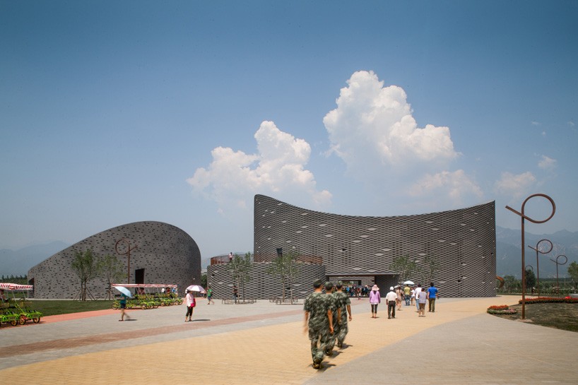 archea associati yanqing grape expo china designboom