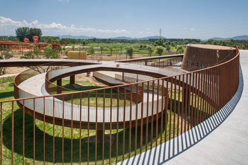 archea associati yanqing grape expo china designboom