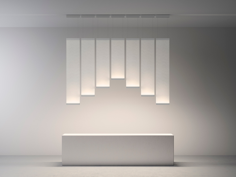 arik levy curtain cascade light vibia designboom 