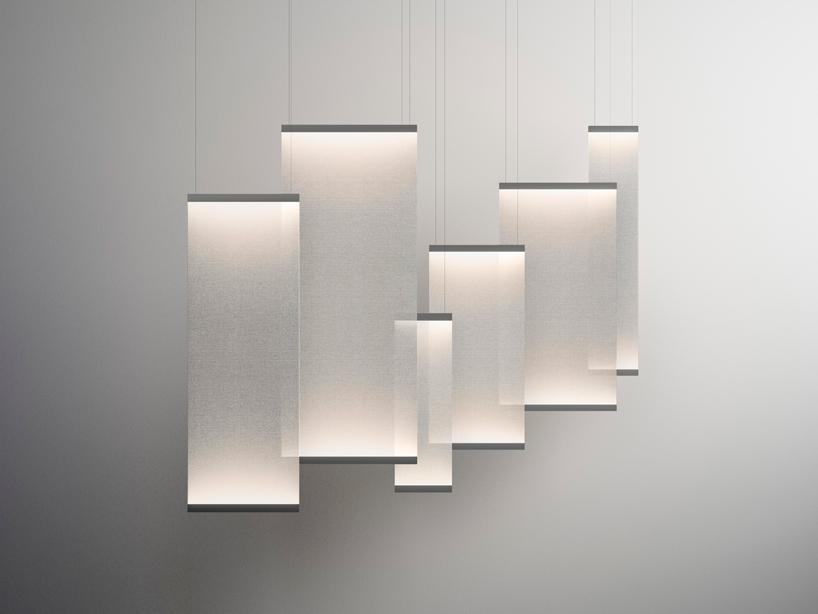 arik levy curtain cascade light vibia designboom 
