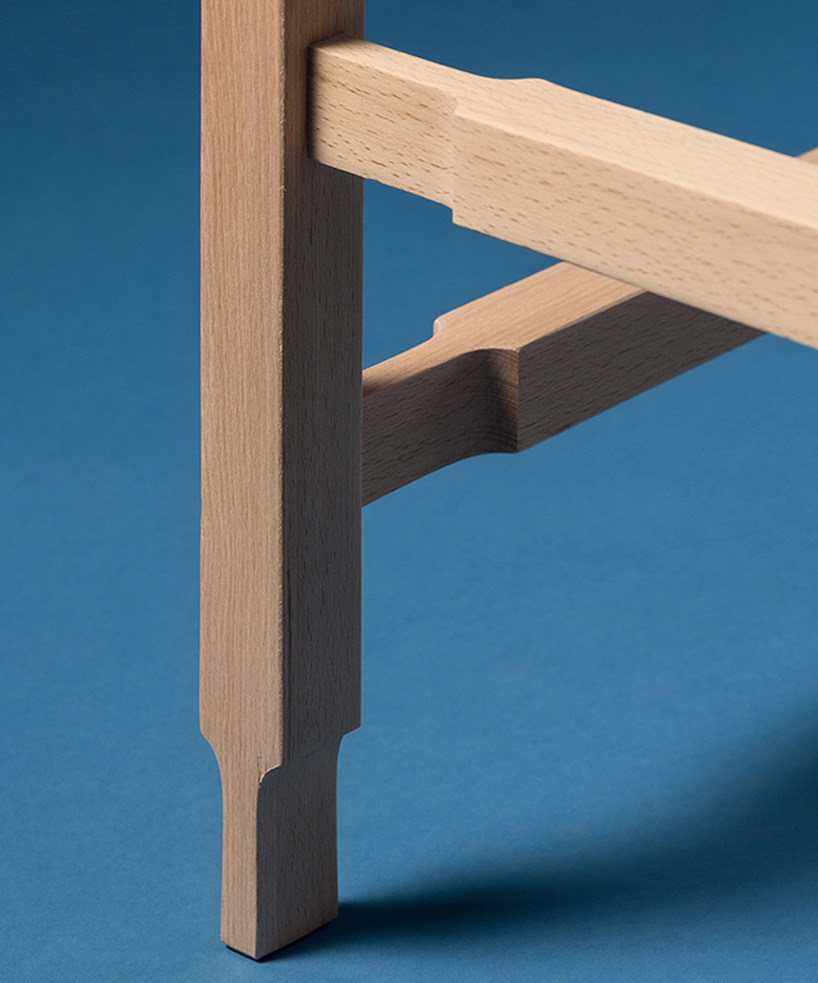 francesco faccin piccola chair slow wood designboom