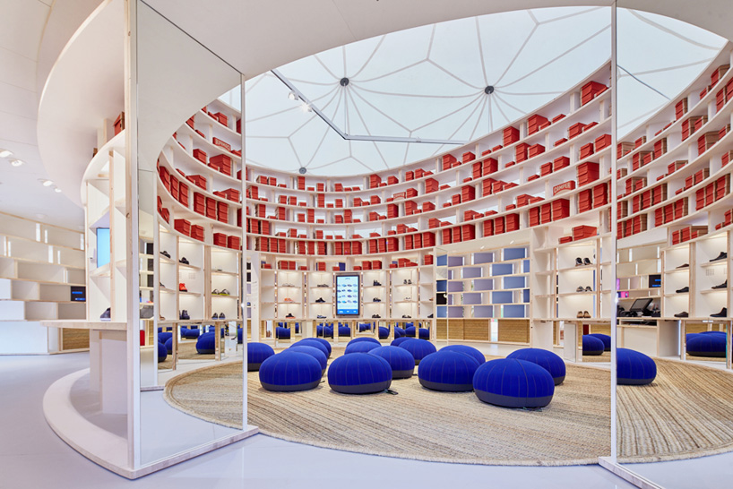 francis kere camper pop up shoe store vitra campus buckminster fuller dome designboom