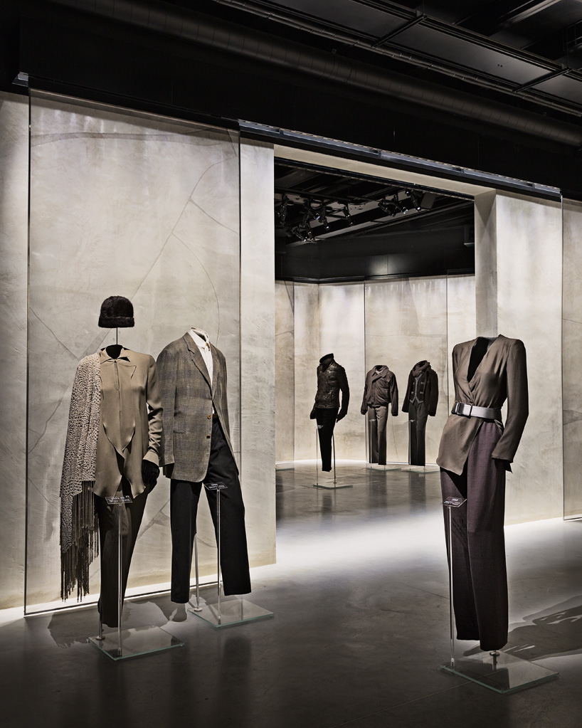 giorgio armani silos milan exhibition space designboom