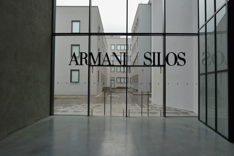 giorgio armani silos milan exhibition space designboom