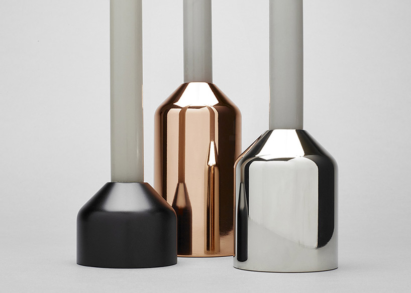 joe doucet janus candleholders designboom