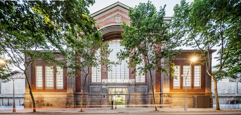 mateo arquitectura ninot market renovation barcelona designboom