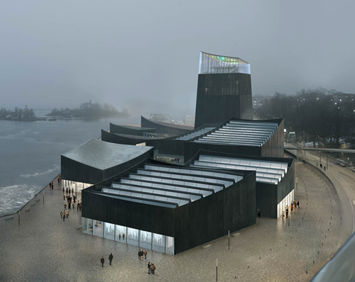 moreau kusunoki's charred timber scheme chosen for guggenheim helsinki