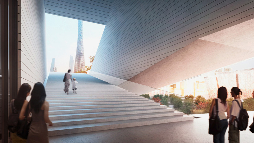 nieto sobejano arquitectos GMP new guangzhou science museum china designboom
