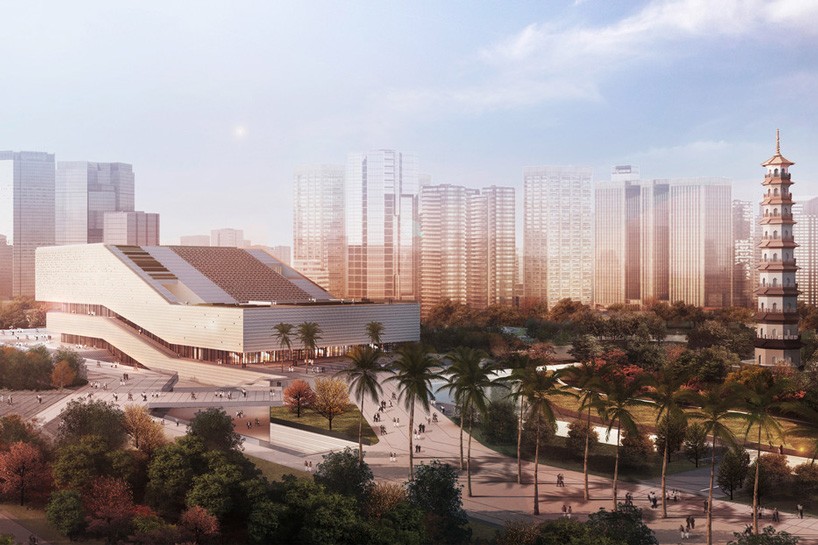 nieto sobejano arquitectos GMP new guangzhou science museum china designboom