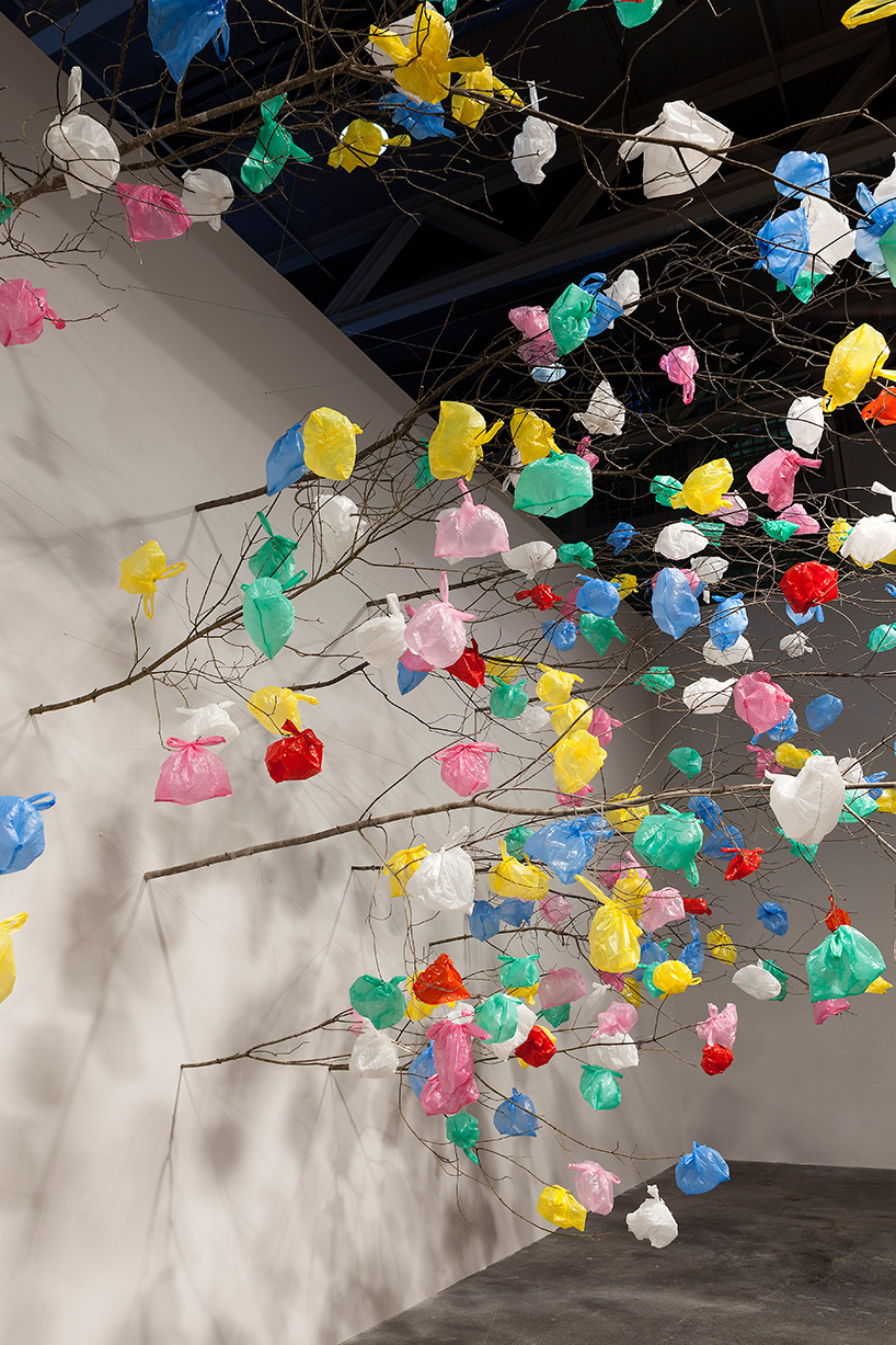 pascale marthine tayou plastic tree art basel 2015