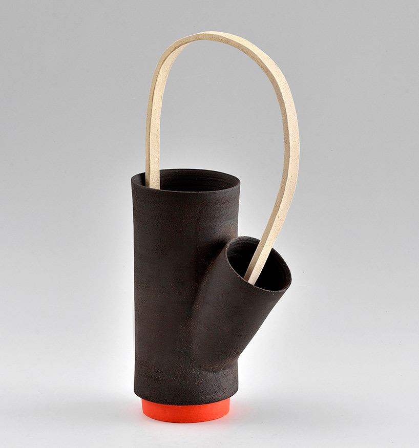 samuel accoceberry krisitiane hink porcelain stoneware wood collection designboom