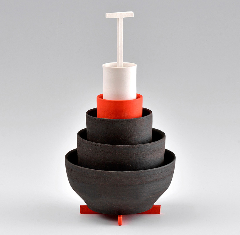 samuel accoceberry krisitiane hink porcelain stoneware wood collection designboom