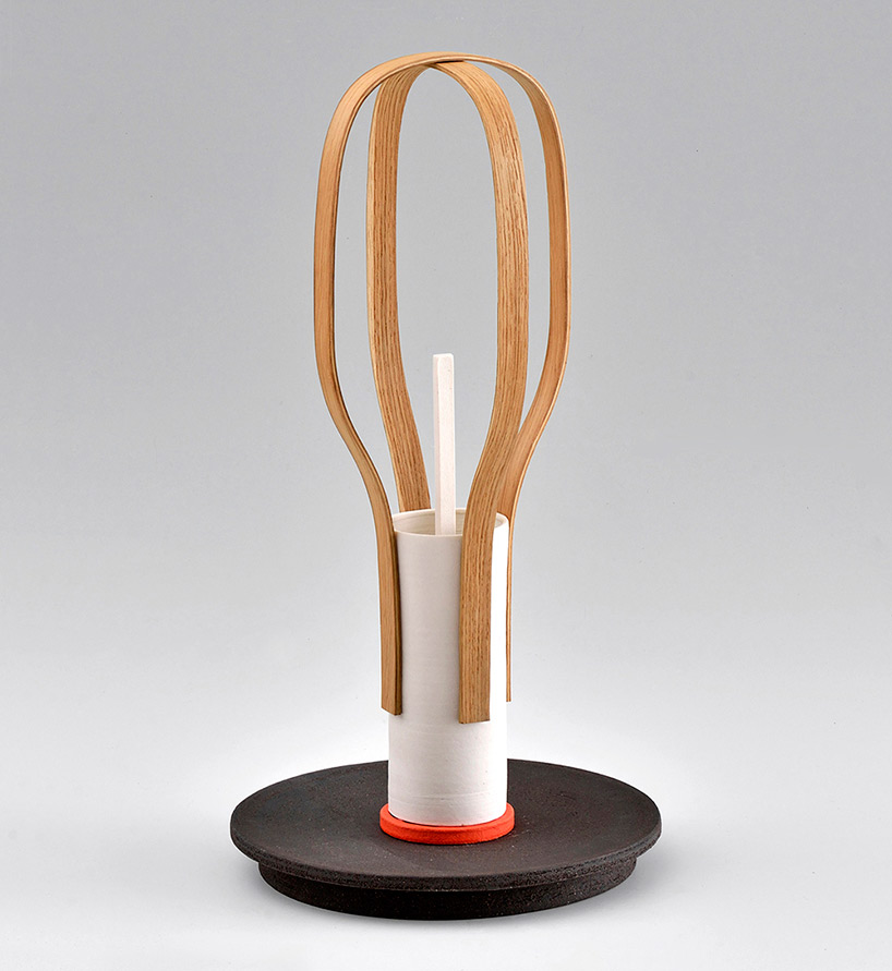 samuel accoceberry krisitiane hink porcelain stoneware wood collection designboom