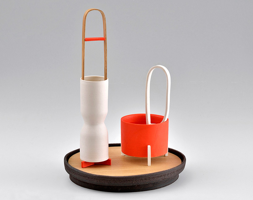 samuel accoceberry krisitiane hink porcelain stoneware wood collection designboom