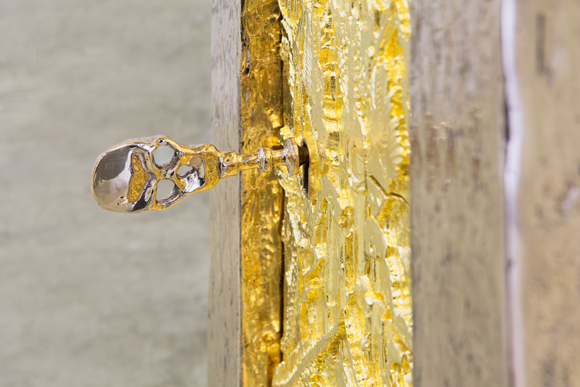 studio job train crash table carpenters workshop gallery design miami basel designboom