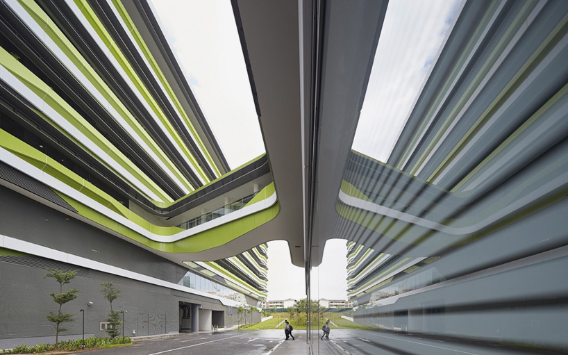 unstudio singapore university of technology and design dp architects designboom