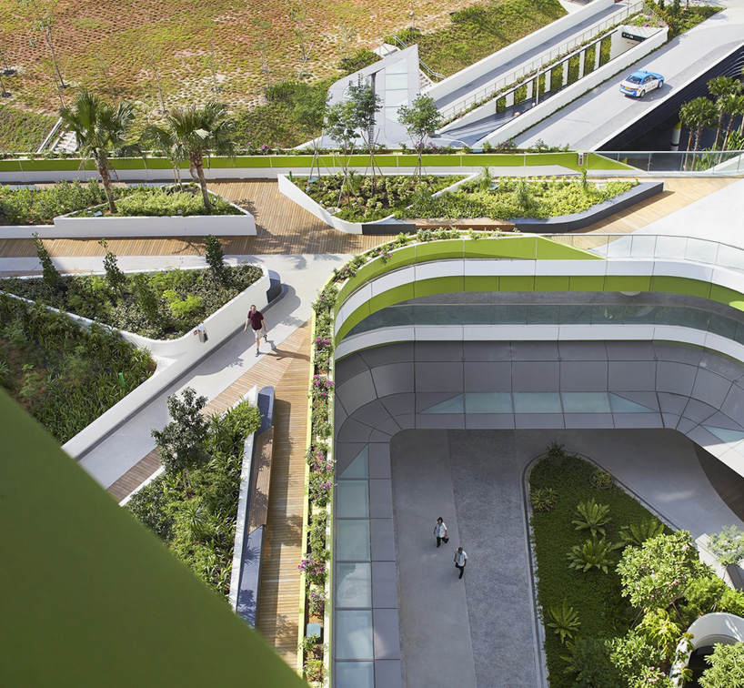unstudio singapore university of technology and design dp architects designboom