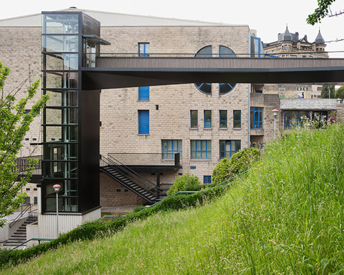 vaumm architects creates LBB_U footbridge in hernani, spain