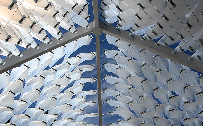 neon shiver house weather responsive kinetic shingles