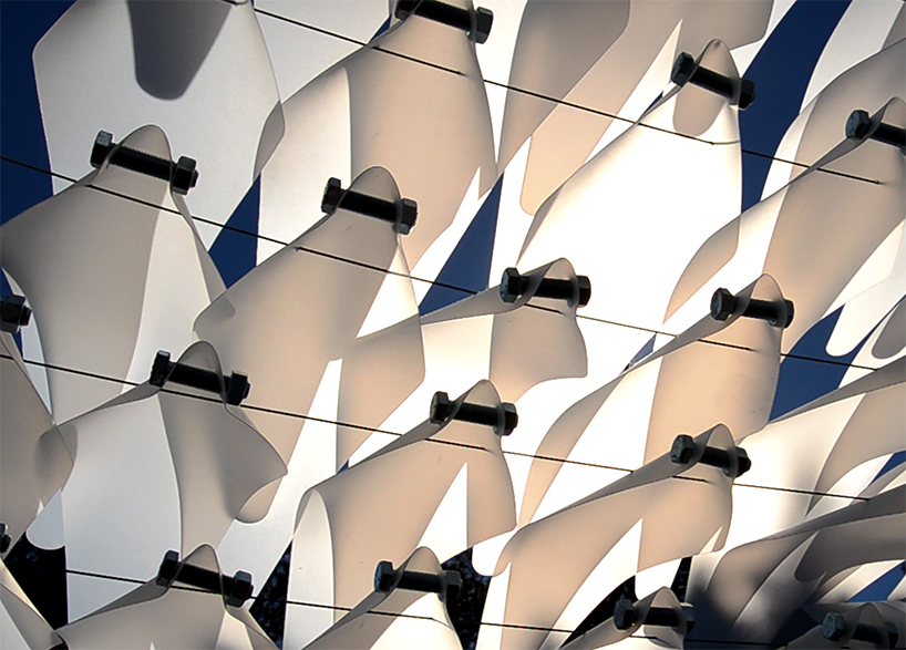 neon shiver house weather responsive kinetic shingles