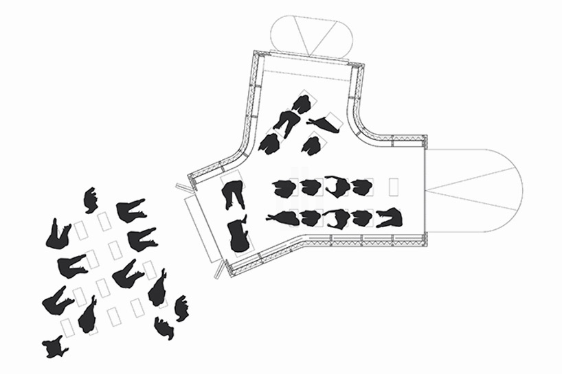 argot ou la maison mobile chicago lakefront kiosk competition proposal designboom