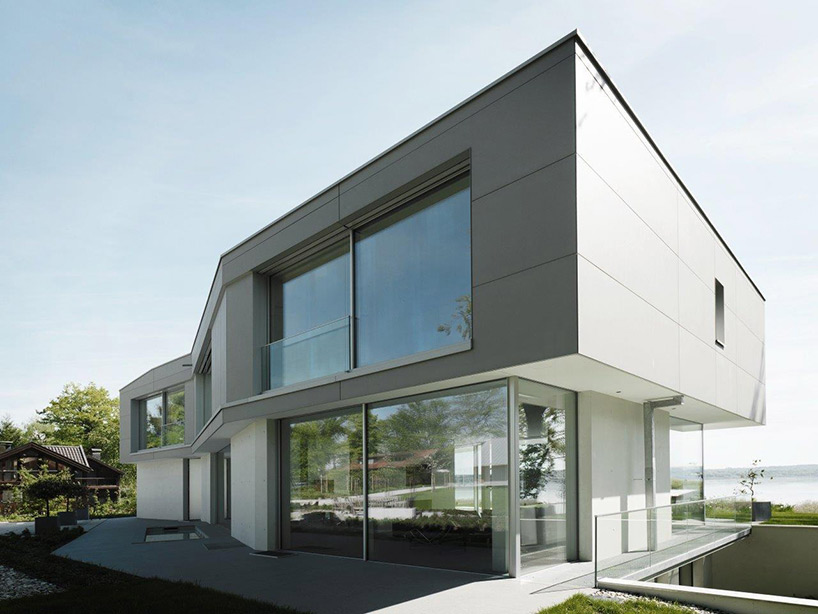 daniel boos home lake ammer germany rieder designboom