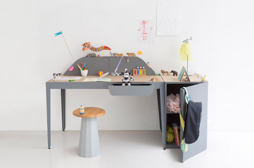 constance guisset flamingo desk gallery s bensimon la redoute designboom