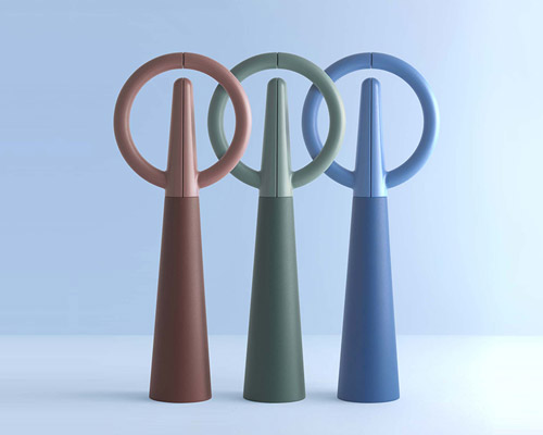 ctrl-x scissors by alessio romano integrate free standing base