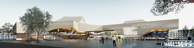 delugan meissl associated architects badisches staatstheater karlsruhe theater designboom