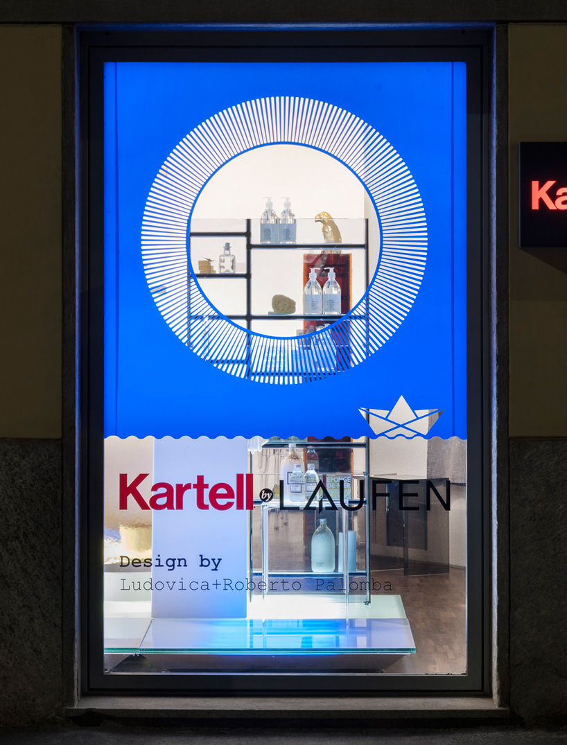 dive into the blue kartell by laufen milan designboom 