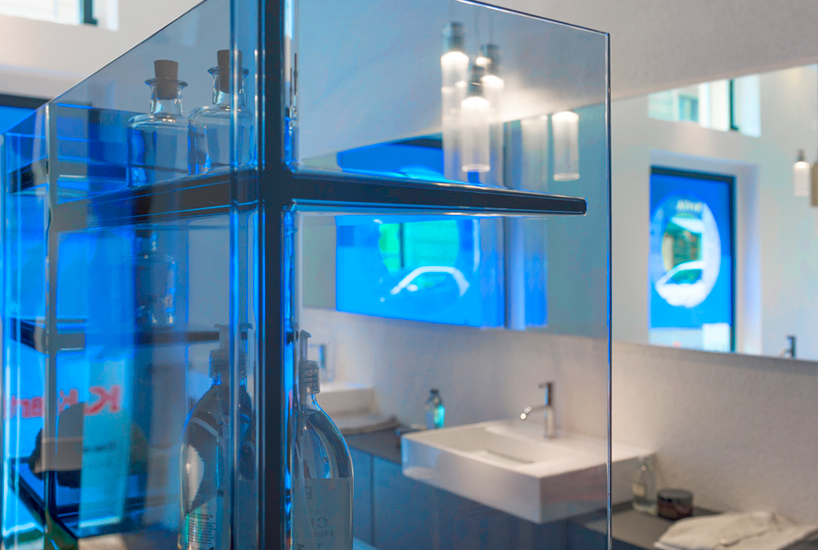 dive into the blue kartell by laufen milan designboom 