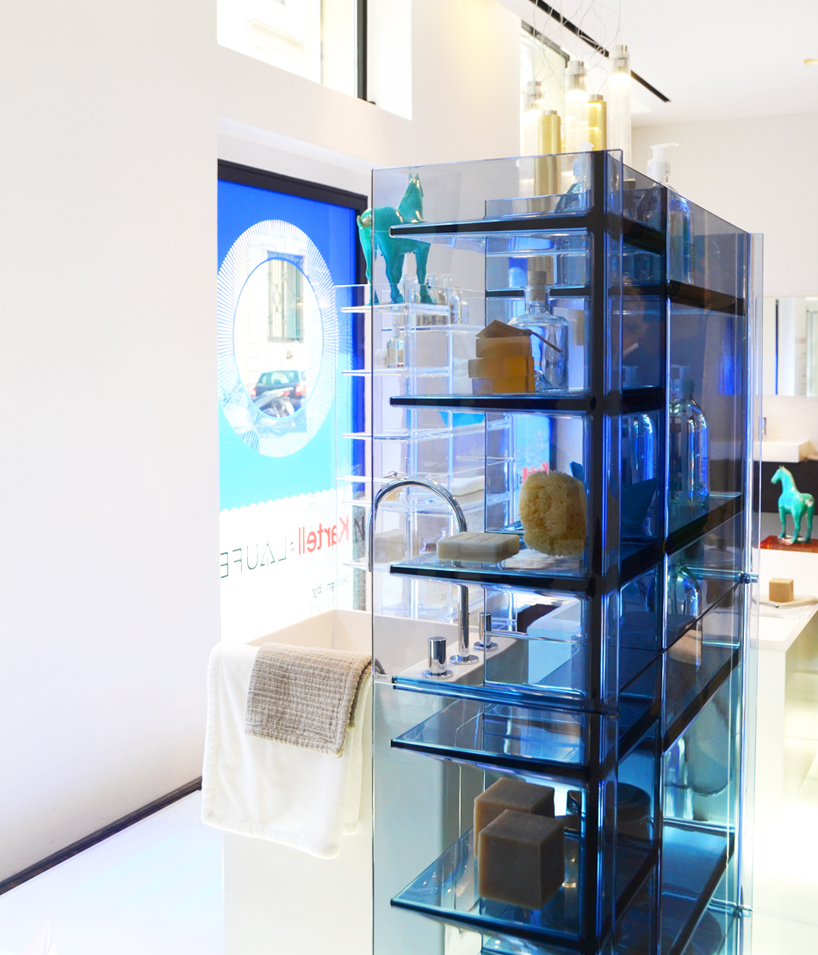dive into the blue kartell by laufen milan designboom 
