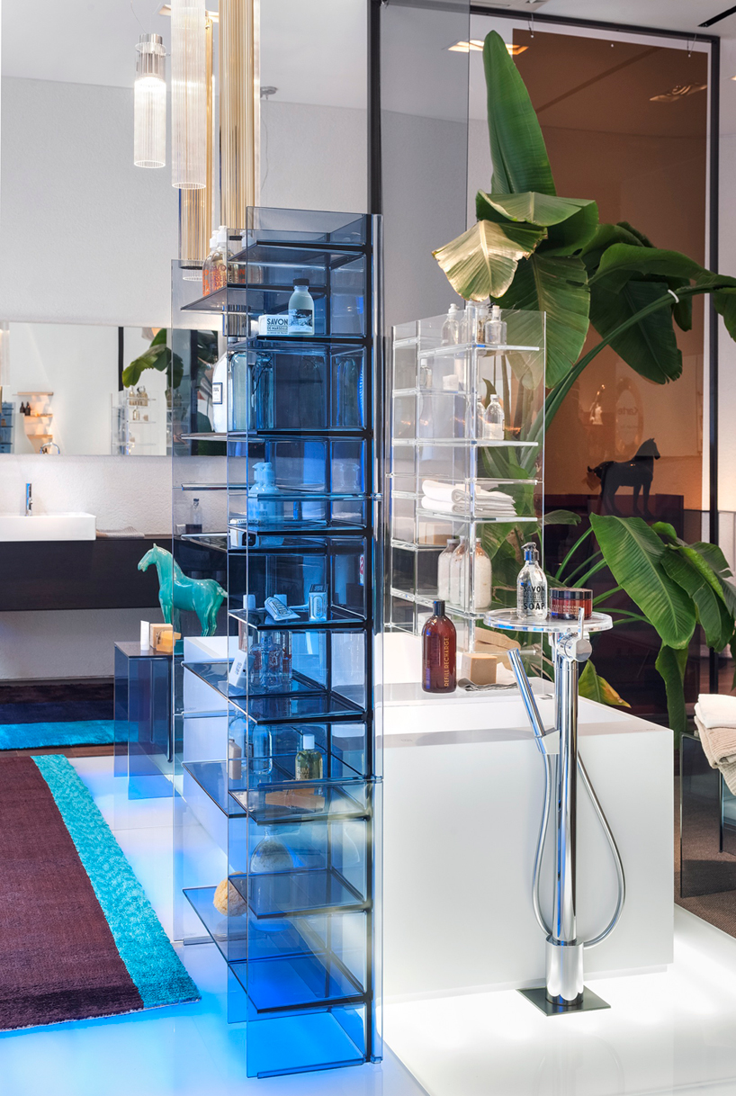 dive into the blue kartell by laufen milan designboom 