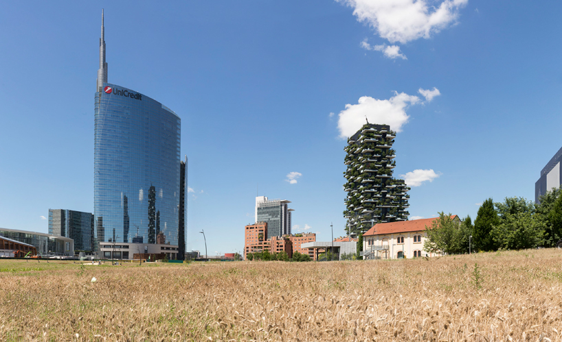 fondazione nicola trussardi wheatfield agnes denes milano designboom 