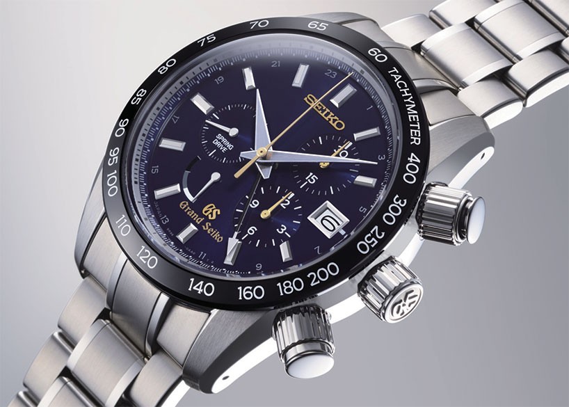 japanese watchmaker honors 55 years of grand seiko with limited edition  chronograph