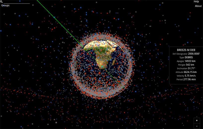 stuff in space helps visualize everything orbiting earth in real time