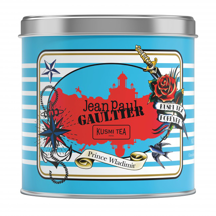 jean paul gaultier kusmi tea designboom
