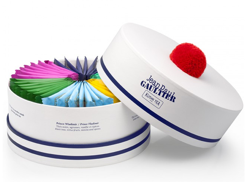 jean paul gaultier kusmi tea designboom