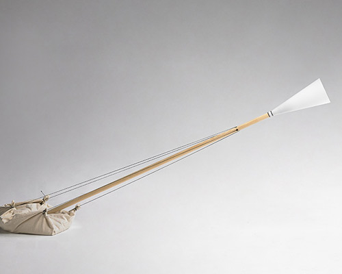 sandbag buoy lamp designed by karl frederik scholz