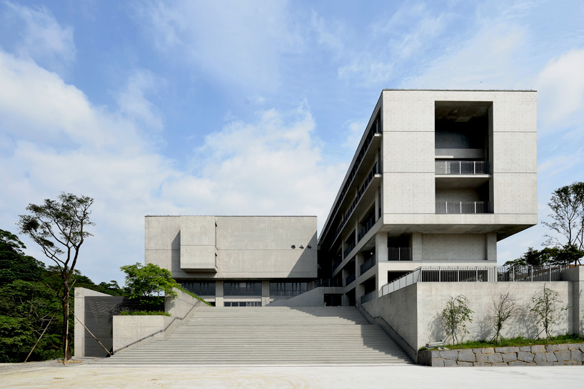 kris yao artech dharma drum institute of liberal arts new taipei taiwan designboom