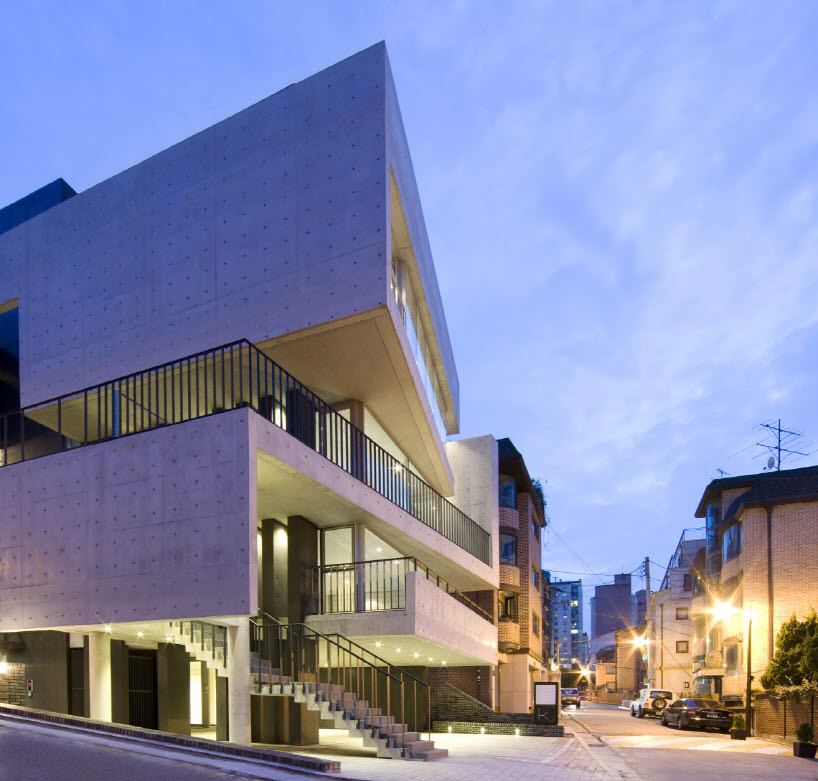 leau design bati-rieul commercial building cheongdam-dong seoul korea designboom