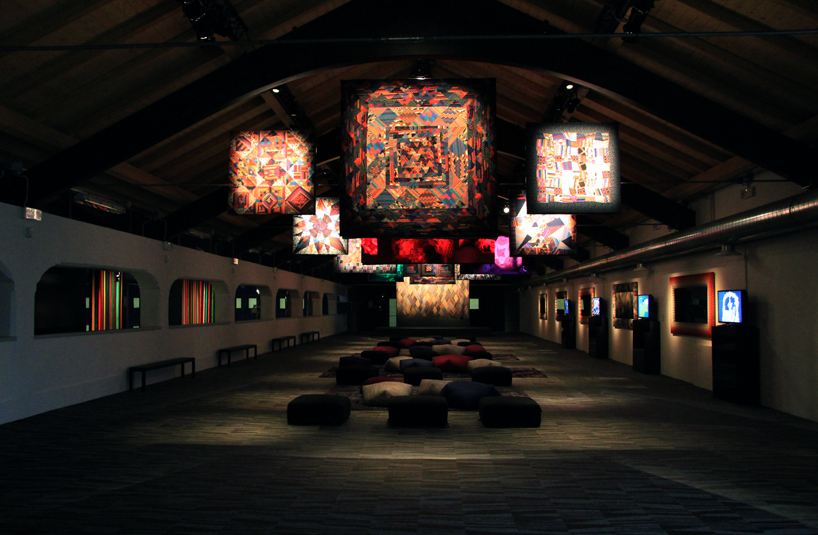 luca missoni exhibition MA GA designboom 