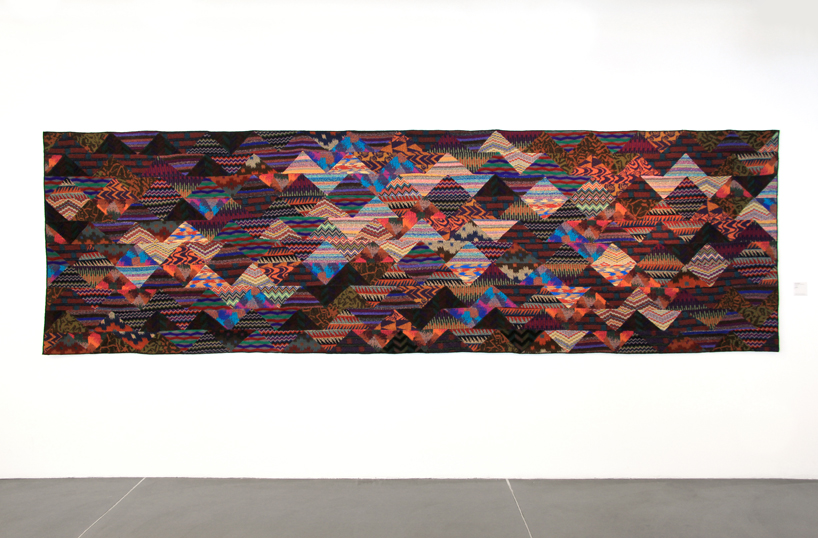 luca missoni exhibition MA GA designboom 