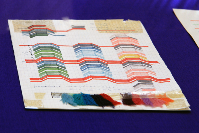 luca missoni exhibition MA GA designboom 