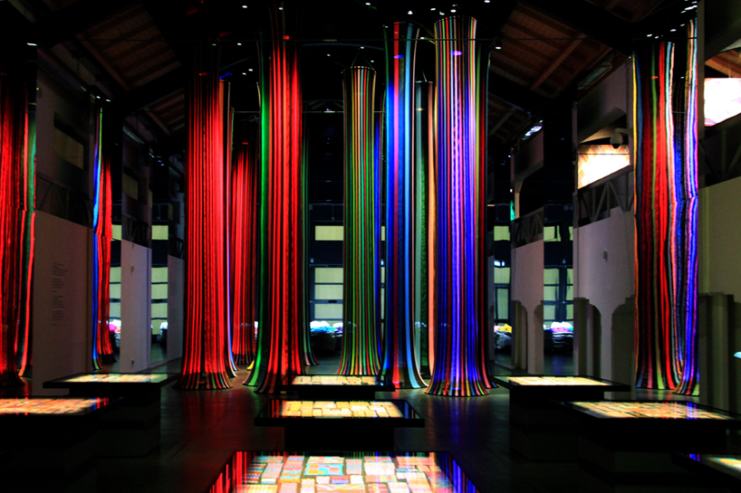luca missoni exhibition MA GA designboom 