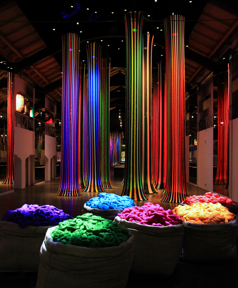 luca missoni exhibition MA GA designboom 