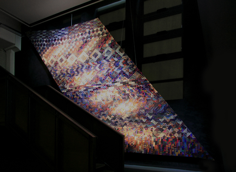 luca missoni exhibition MA GA designboom 