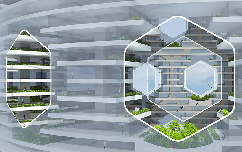 luca curci architects vertical city concept designboom