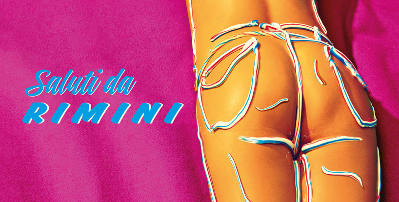 maurizio cattelan pierpaolo ferrari saluti da rimini designboom 